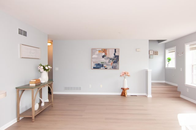 2769 Barclay Way, Ann Arbor, MI 48105 - interior space featuring light wood-type flooring and baseboards