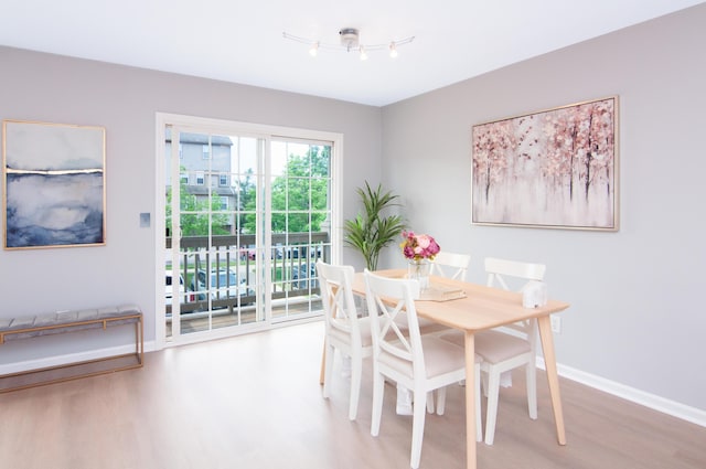 2769 Barclay Way, Ann Arbor, MI 48105 - dining area with wood finished floors and baseboards