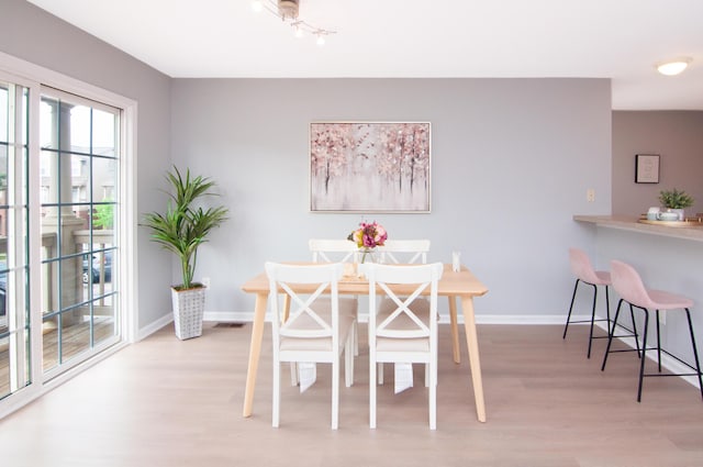 2769 Barclay Way, Ann Arbor, MI 48105 - dining room with light wood-type flooring