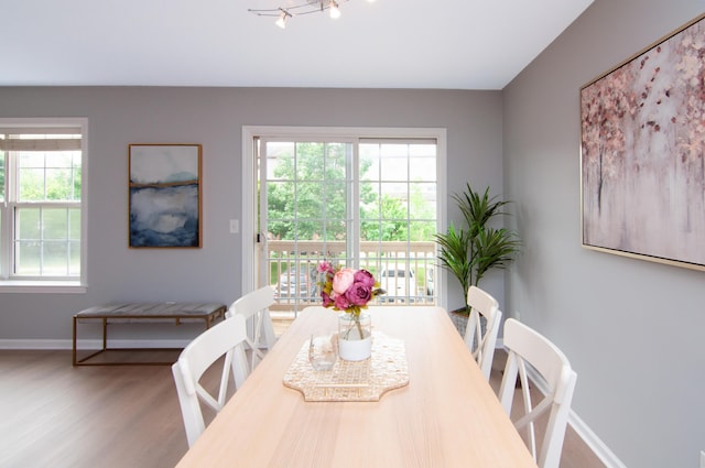 2769 Barclay Way, Ann Arbor, MI 48105 - dining room featuring wood finished floors and baseboards
