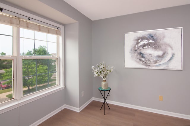 2769 Barclay Way, Ann Arbor, MI 48105 - spare room with wood finished floors and plenty of natural light