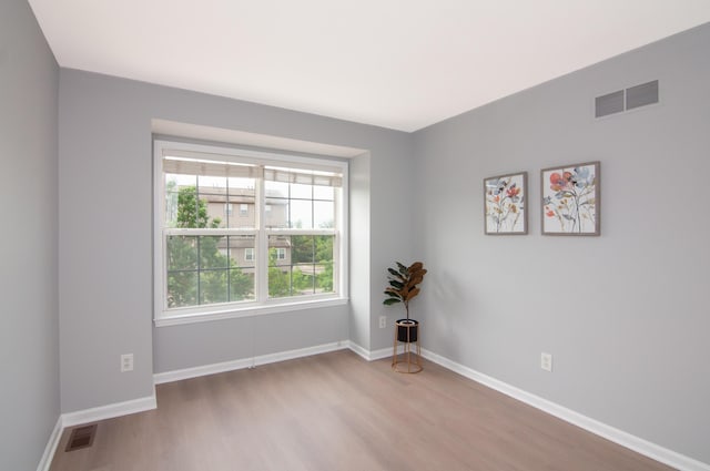 2769 Barclay Way, Ann Arbor, MI 48105 - unfurnished room featuring wood finished floors and baseboards