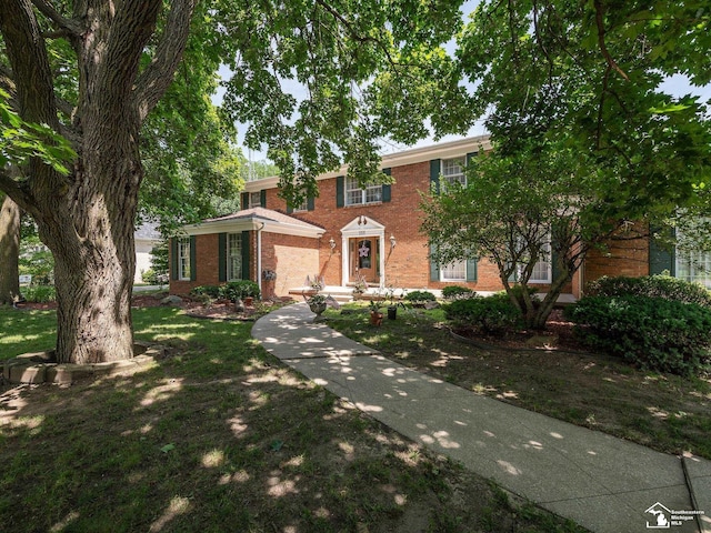 255 Maywood Ave, Monroe, MI 48162 - view of front facade with brick siding