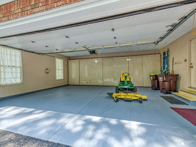 255 Maywood Ave, Monroe, MI 48162 - garage featuring a garage door opener