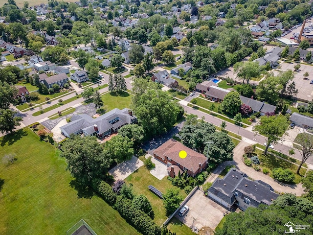 255 Maywood Ave, Monroe, MI 48162 - aerial perspective of suburban area