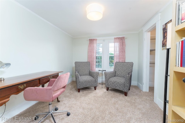 904 Michigan Ave, East Lansing, MI 48823 - carpeted office space featuring crown molding