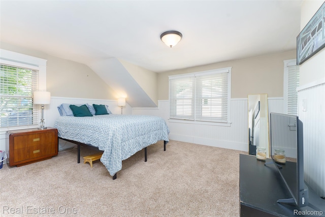 904 Michigan Ave, East Lansing, MI 48823 - carpeted bedroom with wainscoting