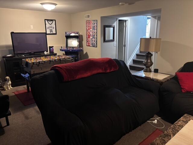137 Apperson Rd, Battle Creek, MI 49015 - living room with stairs