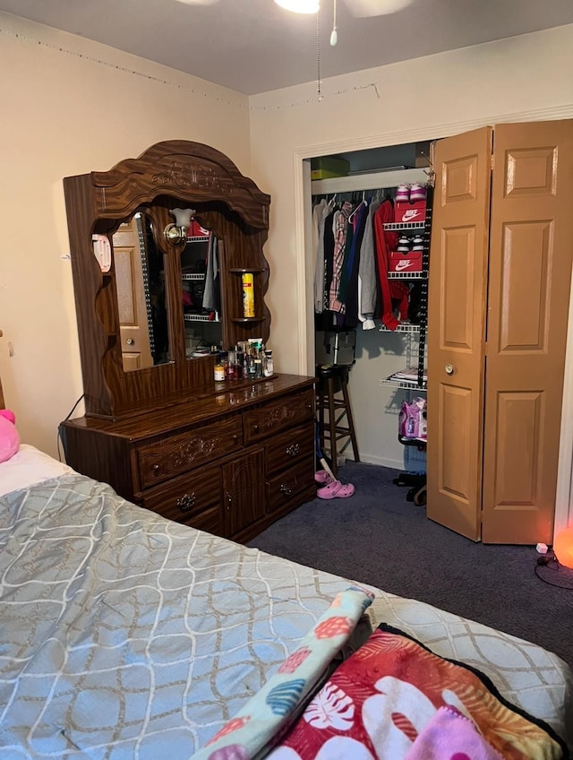 5344 Wheat Way Ave, Swartz Creek, MI 48473 - bedroom featuring carpet flooring and a closet