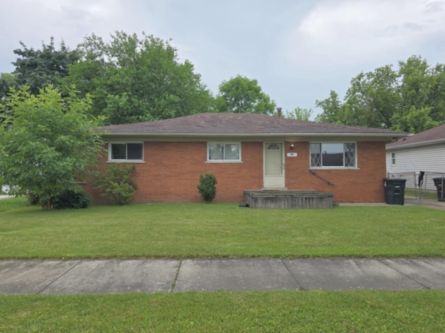 1470 Elias St, Westland, MI 48186 - ranch-style home with brick siding and a front yard