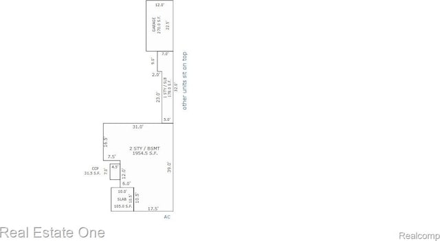 293 S Village Way, Canton, MI 48188 - view of floor plan / room layout