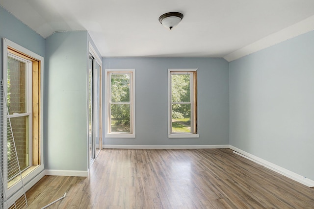 204 W Clay St, Sherwood, MI 49089 - empty room featuring wood finished floors and baseboards