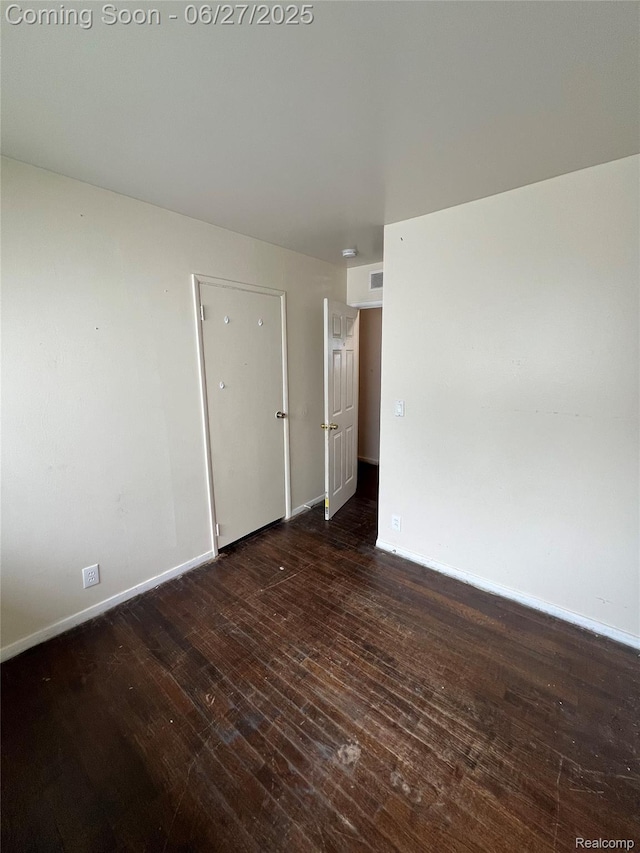6832 Cornell St, Taylor, MI 48180 - spare room featuring hardwood / wood-style flooring and baseboards