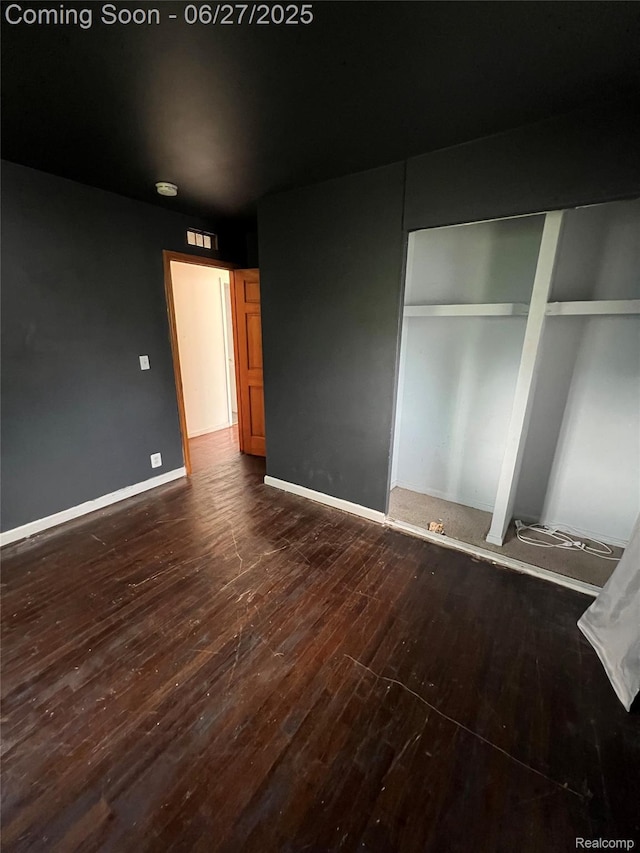 6832 Cornell St, Taylor, MI 48180 - empty room featuring hardwood / wood-style flooring and baseboards