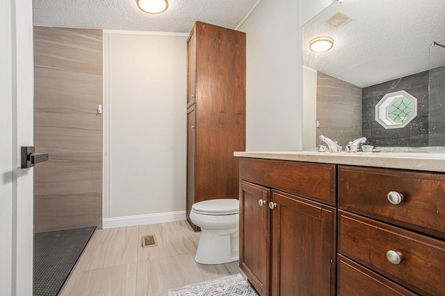 80150 46th Ave, Coloma, MI 49038 - full bathroom with a textured ceiling and vanity