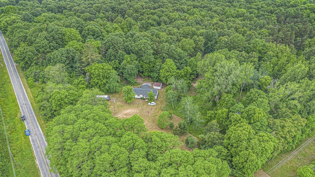 80150 46th Ave, Coloma, MI 49038 - aerial view of property's location with a heavily wooded area
