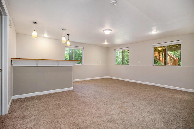 6061 Equestrian Woods Ct, Kalamazoo, MI 49009 - carpeted spare room featuring a smoke detector and baseboards