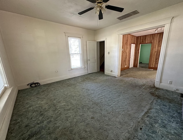 4641 Territorial Rd, Benton Harbor, MI 49022 - unfurnished bedroom with carpet flooring and a ceiling fan