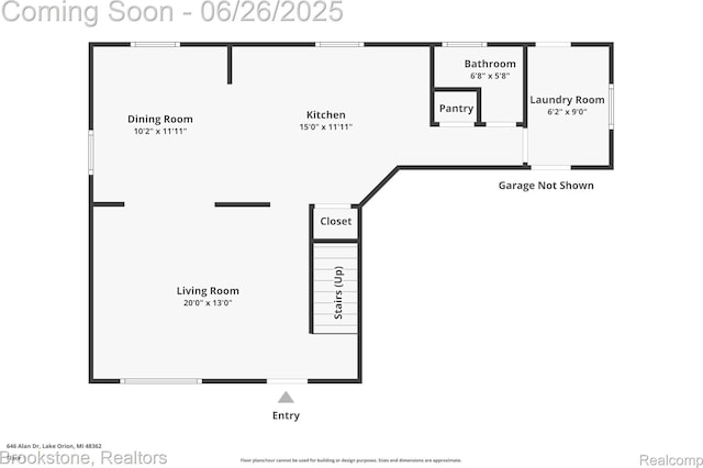646 Alan Dr, Lake Orion, MI 48362 - view of home floor plan