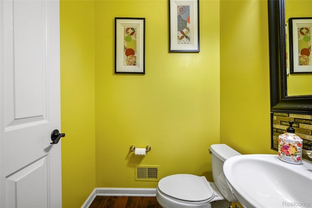 1249 Lasalle Rd, Canton, MI 48187 - bathroom featuring baseboards and wood finished floors