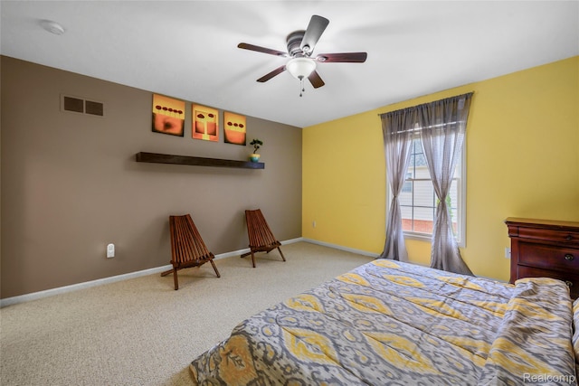 1249 Lasalle Rd, Canton, MI 48187 - bedroom featuring carpet and ceiling fan