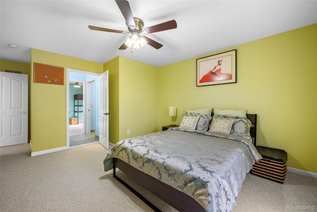 1249 Lasalle Rd, Canton, MI 48187 - bedroom featuring carpet floors and ceiling fan