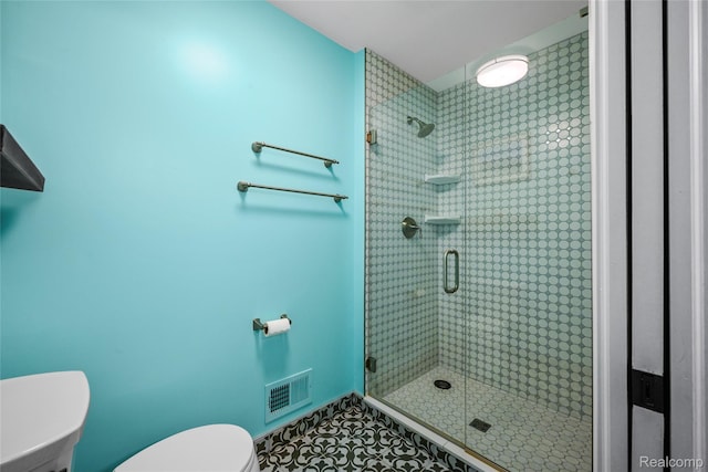 1249 Lasalle Rd, Canton, MI 48187 - bathroom with a stall shower and tile patterned floors