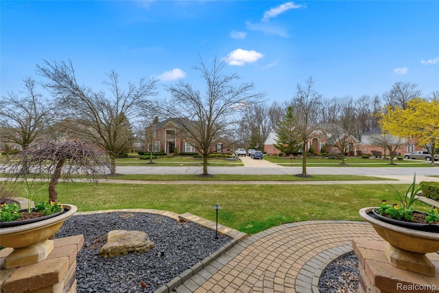 1249 Lasalle Rd, Canton, MI 48187 - view of green lawn featuring a residential view