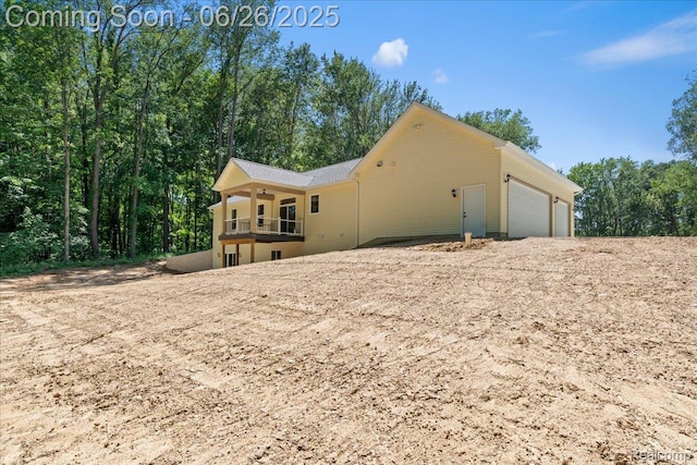 917 Chickasaw Dr, Mason, MI 48854 - view of side of property