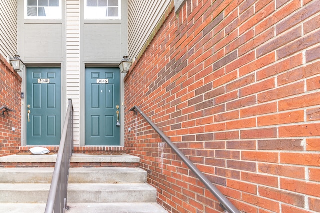 3046 Barclay Way, Ann Arbor, MI 48105 - view of exterior entry with brick siding