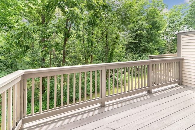 3046 Barclay Way, Ann Arbor, MI 48105 - view of wooden deck