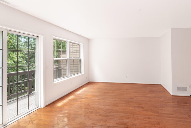 3046 Barclay Way, Ann Arbor, MI 48105 - unfurnished room featuring light wood-type flooring and baseboards