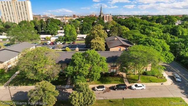 1565CHERBONEAU Cherboneau Pl Unit 52, Detroit, MI 48207 - bird's eye view