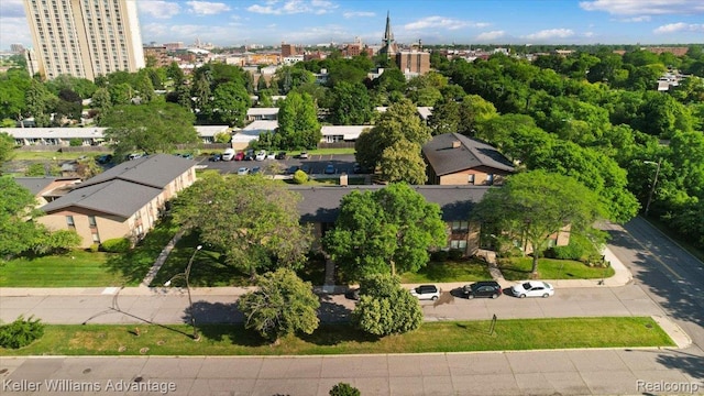 1565CHERBONEAU Cherboneau Pl Unit 52, Detroit, MI 48207 - bird's eye view