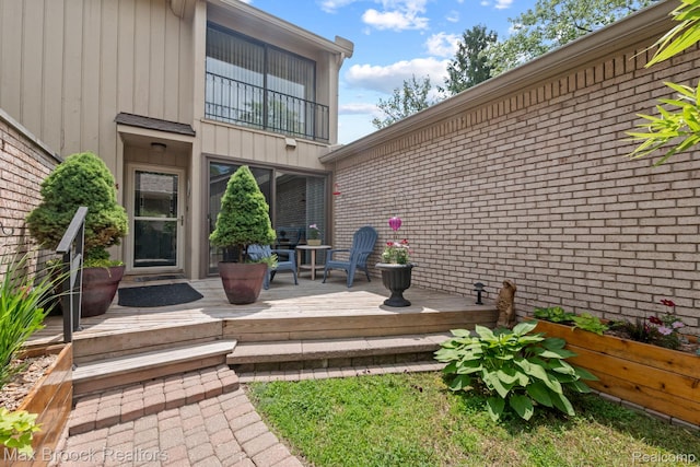 1122 Meadowglen Ct, Bloomfield Hills, MI 48304 - view of wooden terrace