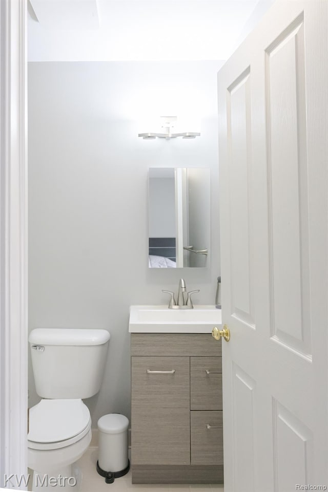 25493 Saint James, Southfield, MI 48075 - half bath featuring vanity and toilet
