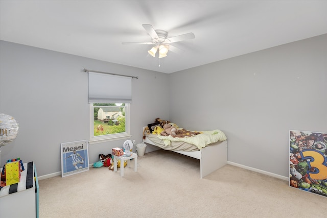 2385 Yasmin Dr, Michigan, MI 48382 - bedroom featuring carpet floors and ceiling fan