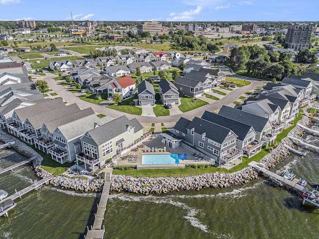 686 Terrace Point Dr Unit 22, Muskegon, MI 49440 - aerial view of a large body of water