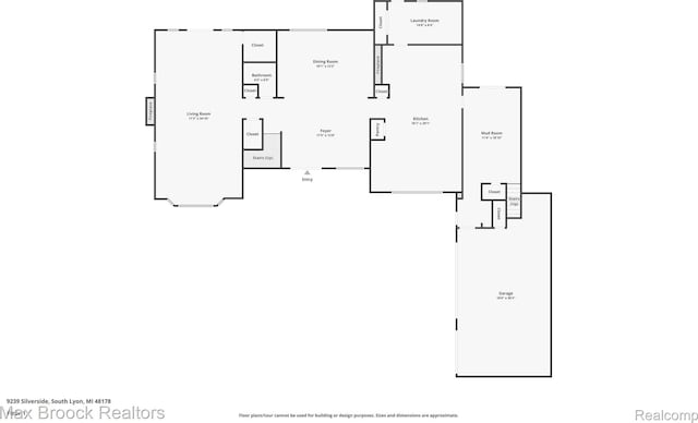 9239 Silverside, South Lyon, MI 48178 - view of room layout