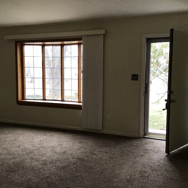 20072 Woodburn, Southfield, MI 48075 - foyer with plenty of natural light and carpet floors