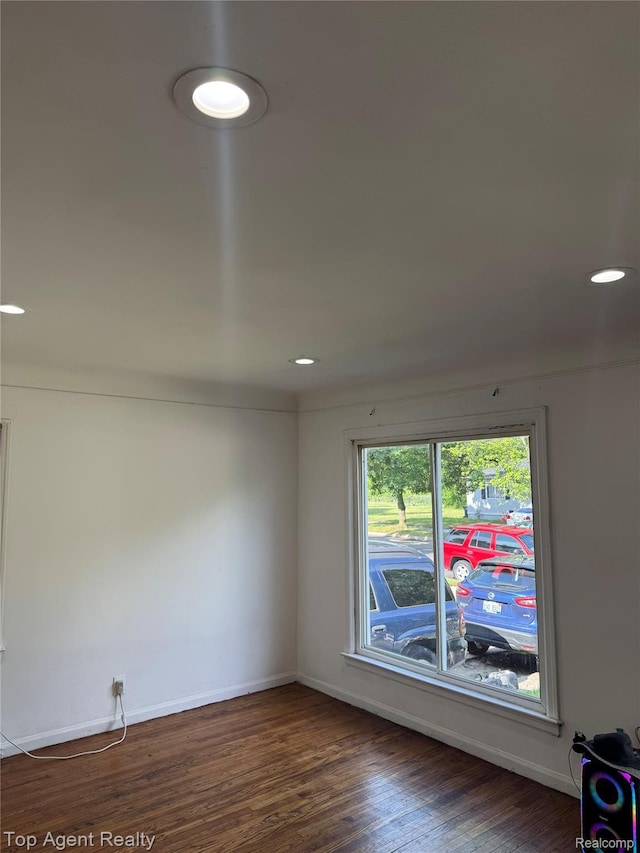 19461 Fenmore St, Redford, MI 48235 - unfurnished room featuring wood finished floors and recessed lighting