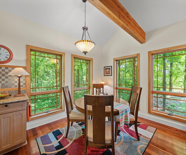 928 Curtis Rd, Quincy, MI 49082 - dining space with plenty of natural light and hardwood / wood-style floors