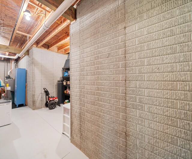 928 Curtis Rd, Quincy, MI 49082 - view of unfinished basement