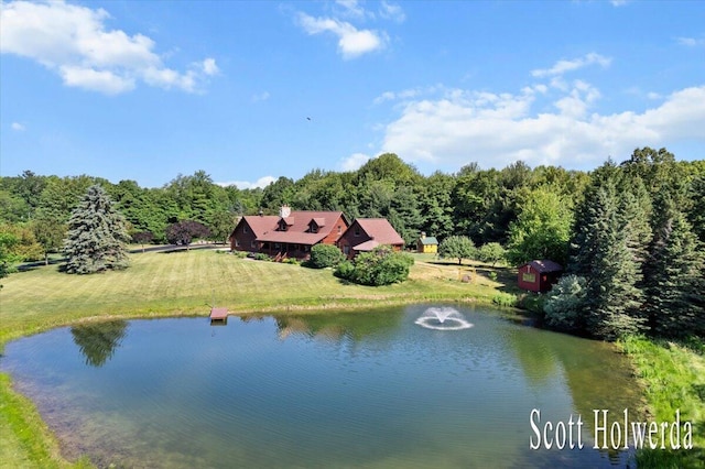 6311 142nd Ave, Holland, MI 49423 - water view with a forest