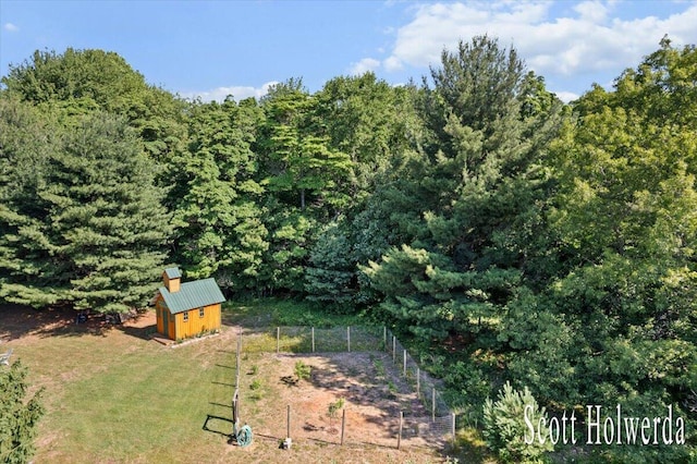 6311 142nd Ave, Holland, MI 49423 - aerial view of a forest