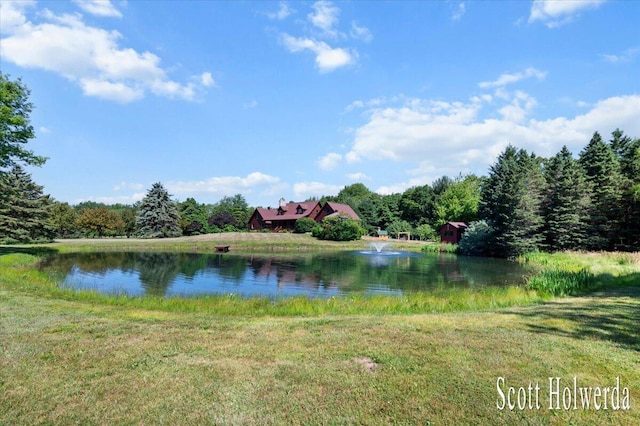 6311 142nd Ave, Holland, MI 49423 - water view featuring a heavily wooded area