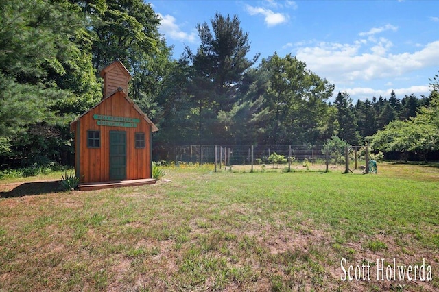 6311 142nd Ave, Holland, MI 49423 - view of yard with a shed