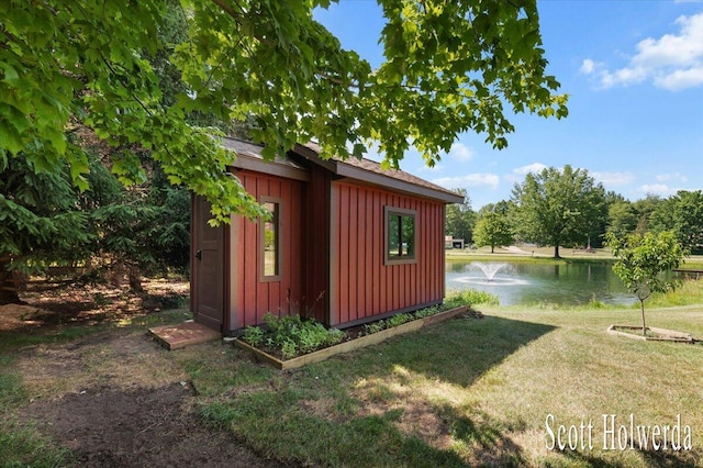 6311 142nd Ave, Holland, MI 49423 - view of outbuilding featuring a water view