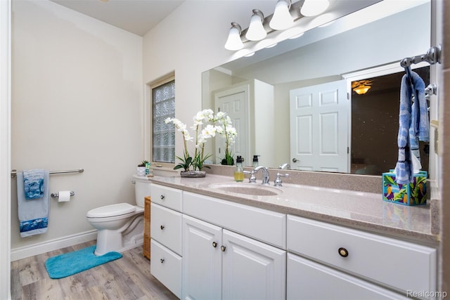 10267 Coachman Ct, Davison, MI 48423 - bathroom with vanity and wood finished floors
