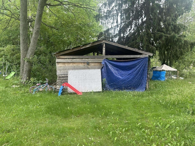 2220 Alice St, Farwell, MI 48622 - view of outdoor structure